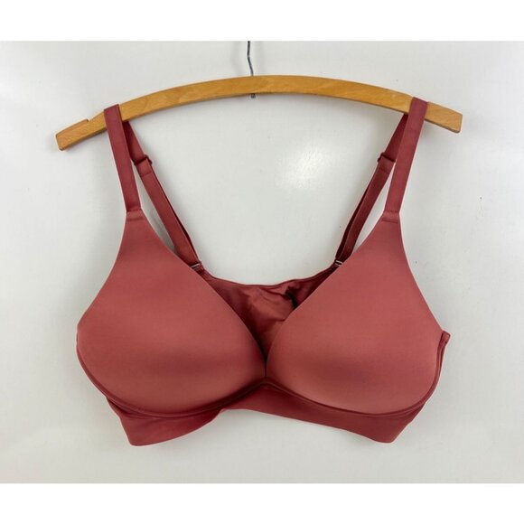 Soma Other - Soma Enbliss Luxe Plunge Bralette Size XXL Wire free Convertible Clay Rose